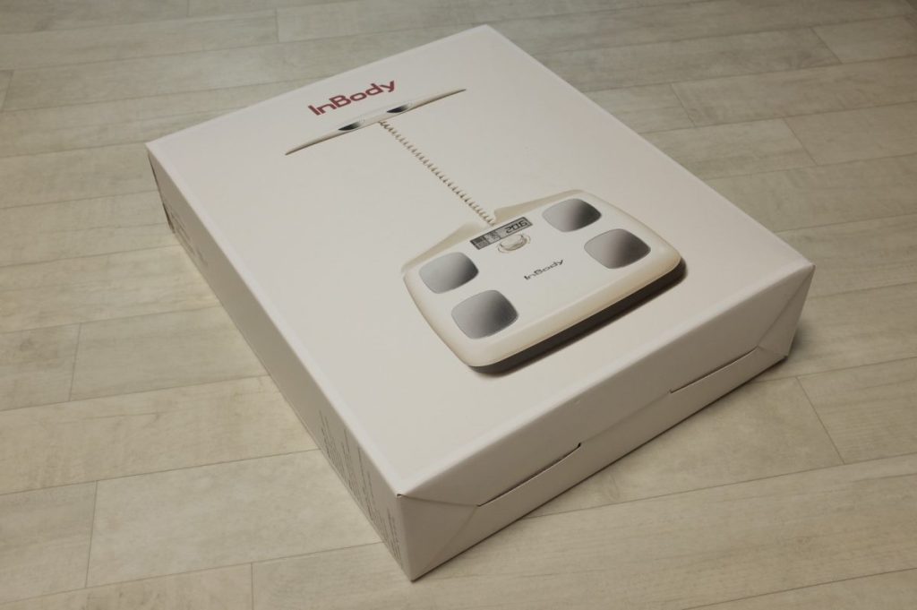 인바디 체중계 ‘인바디다이얼’을 샀다.