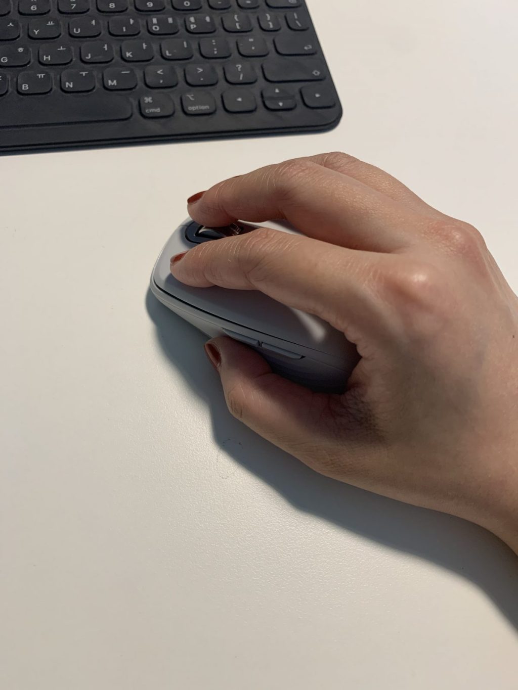 로지텍 마우스(MX ANYWHERE 3)을&nbsp;샀다.