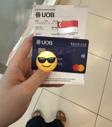 싱가포르 UOB 계좌 개설 후기