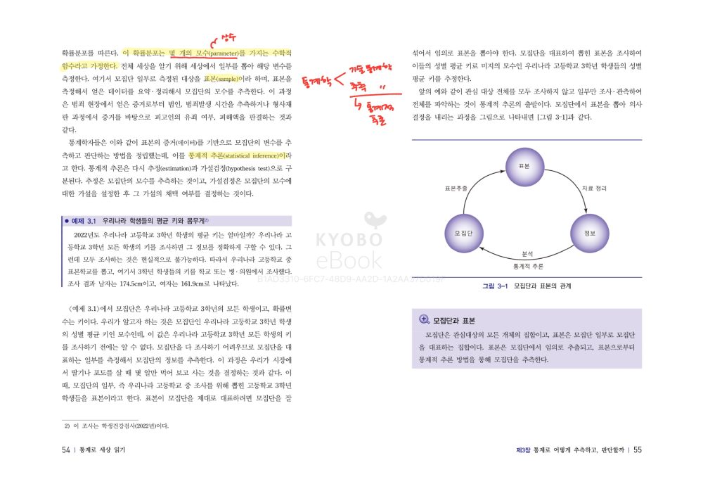 이번 학기 교재는 교보문고에서 이북으로 구매했다.