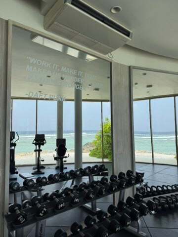 몰디브 하드락 리조트 GYM (헬스장)