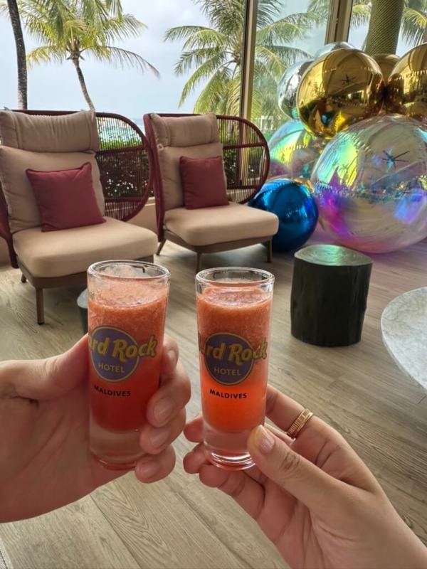 몰디브 하드락 웰컴드링크